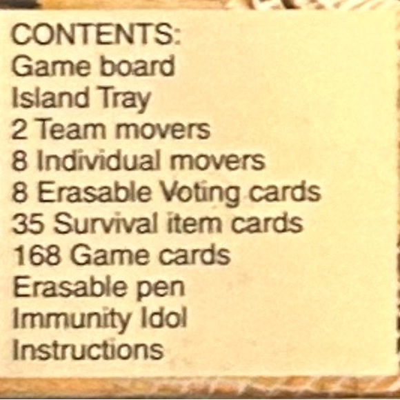 Survivor Board Game from 2000. Outwit, Outplay, Outlast - Picture 8 of 9